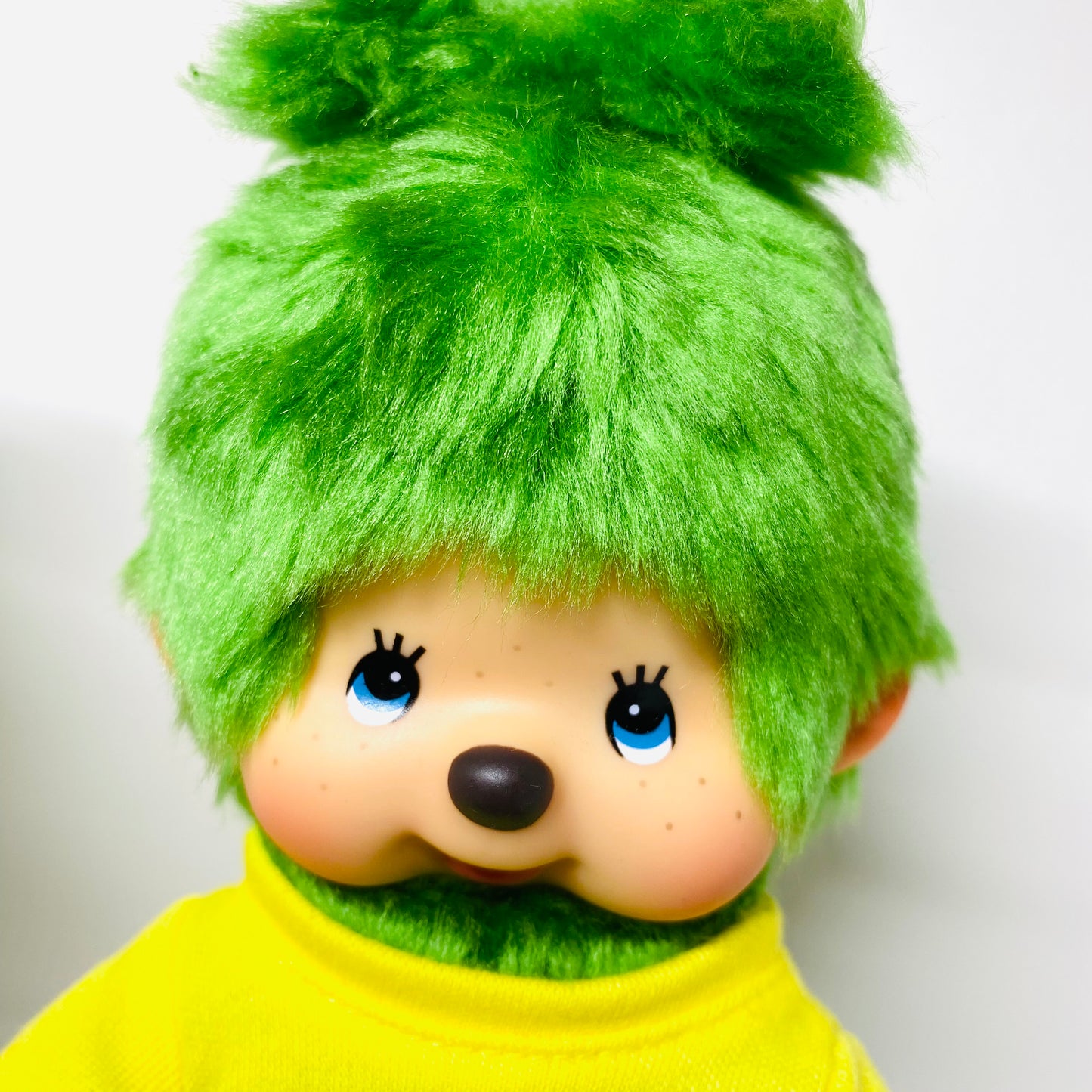 Monchhichi Sekiguchi EXPO 2005 Aichi Japan Limited Plush Doll Set – Pink & Yellow Shirts – Rare