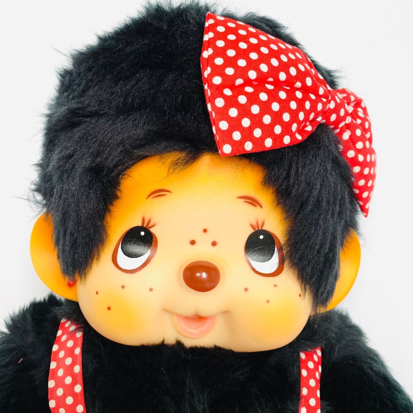 monchhichi Vintage L size plush monkey doll thumb sucker Super Rare