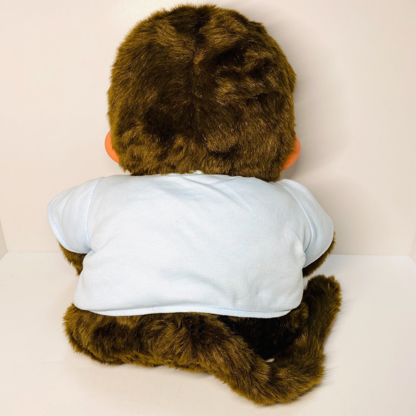 Monchhichi XL size plush monkey doll thumb sucker 51cm height Sekiguchi rare USED