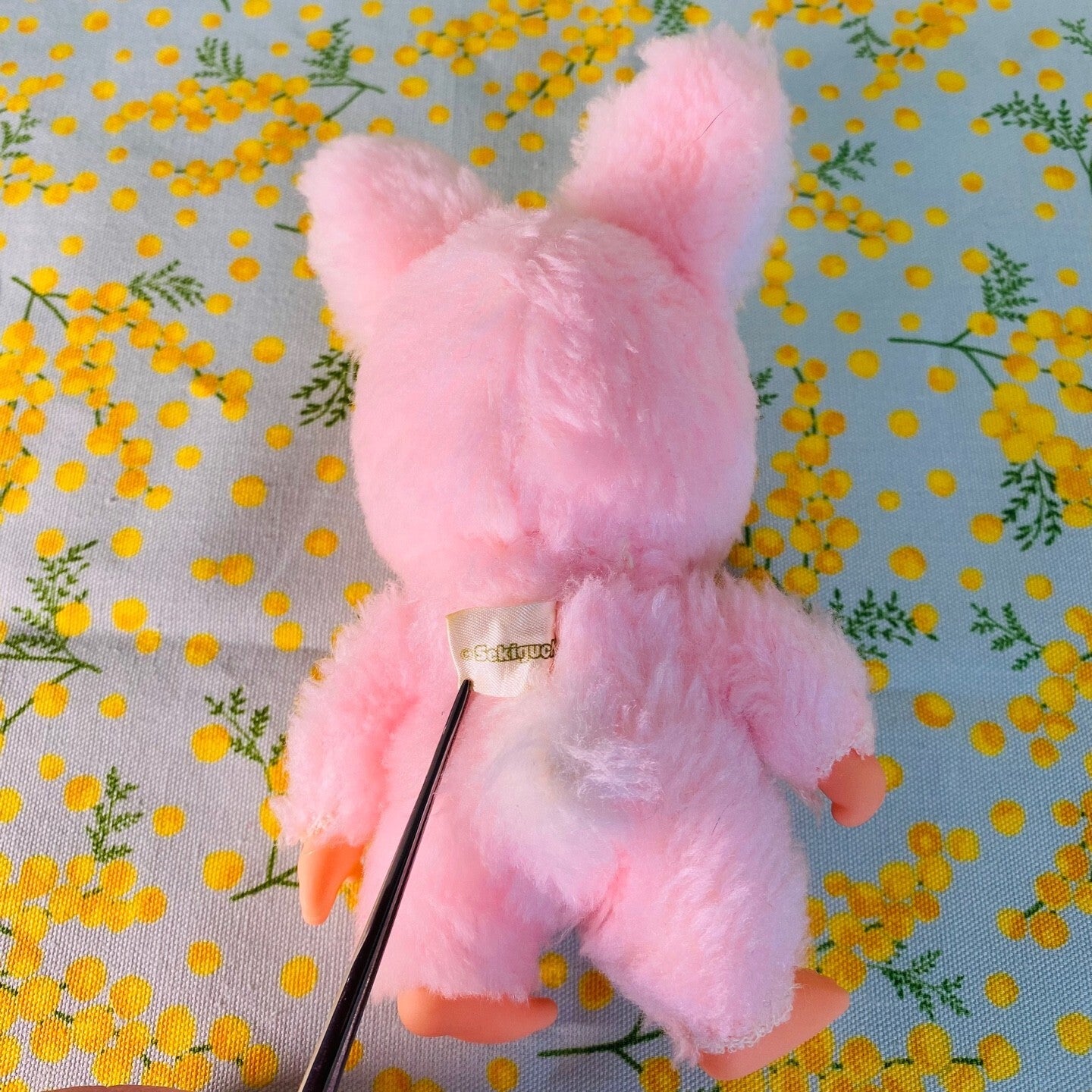 Monchhichi Vintage My chhichi Friend Usagi Rabbit Chimutan plush doll Super Rare