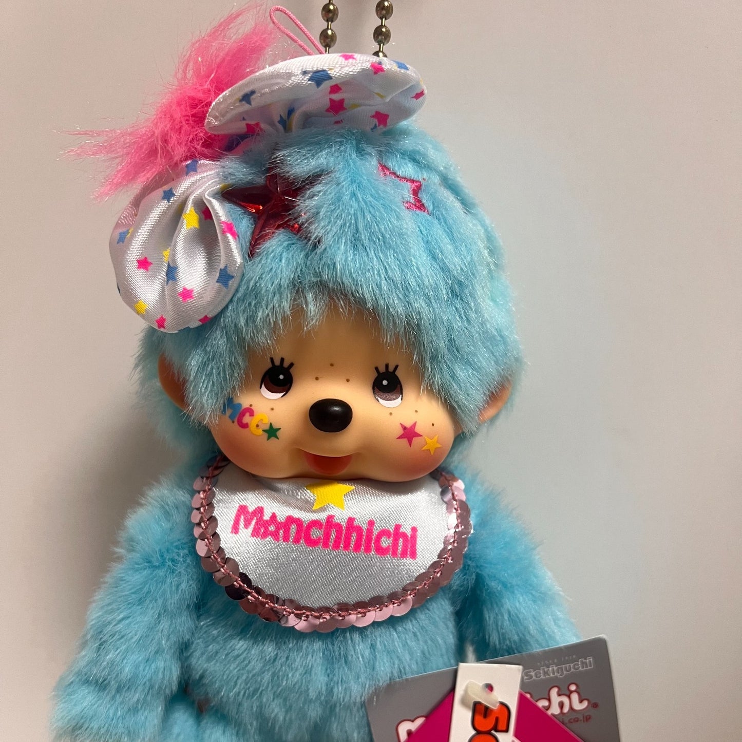 Monchhichi S size Otonalab Edition New with Tag from Sekiguchi Thumb sucker Rare