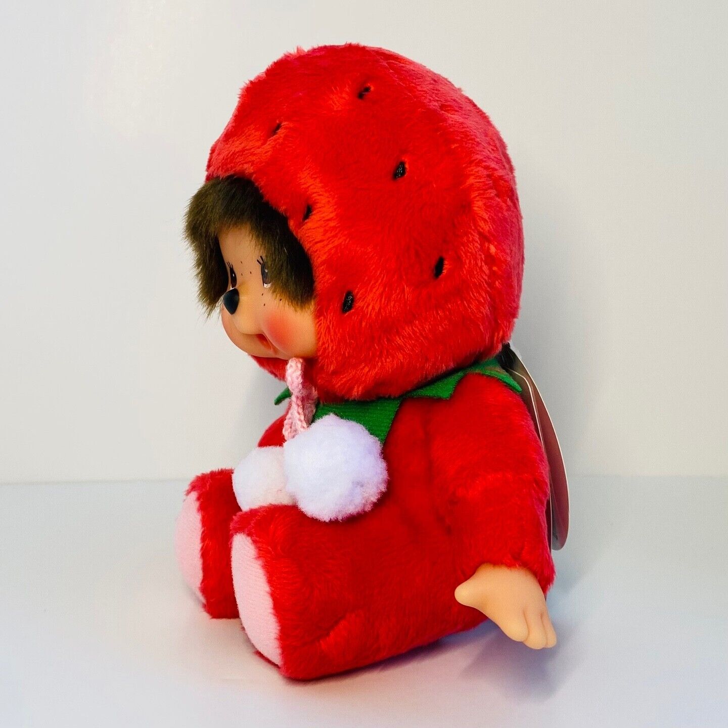 Monchhichi S size Fukuoka Limited edition Strawberry with tag Rare