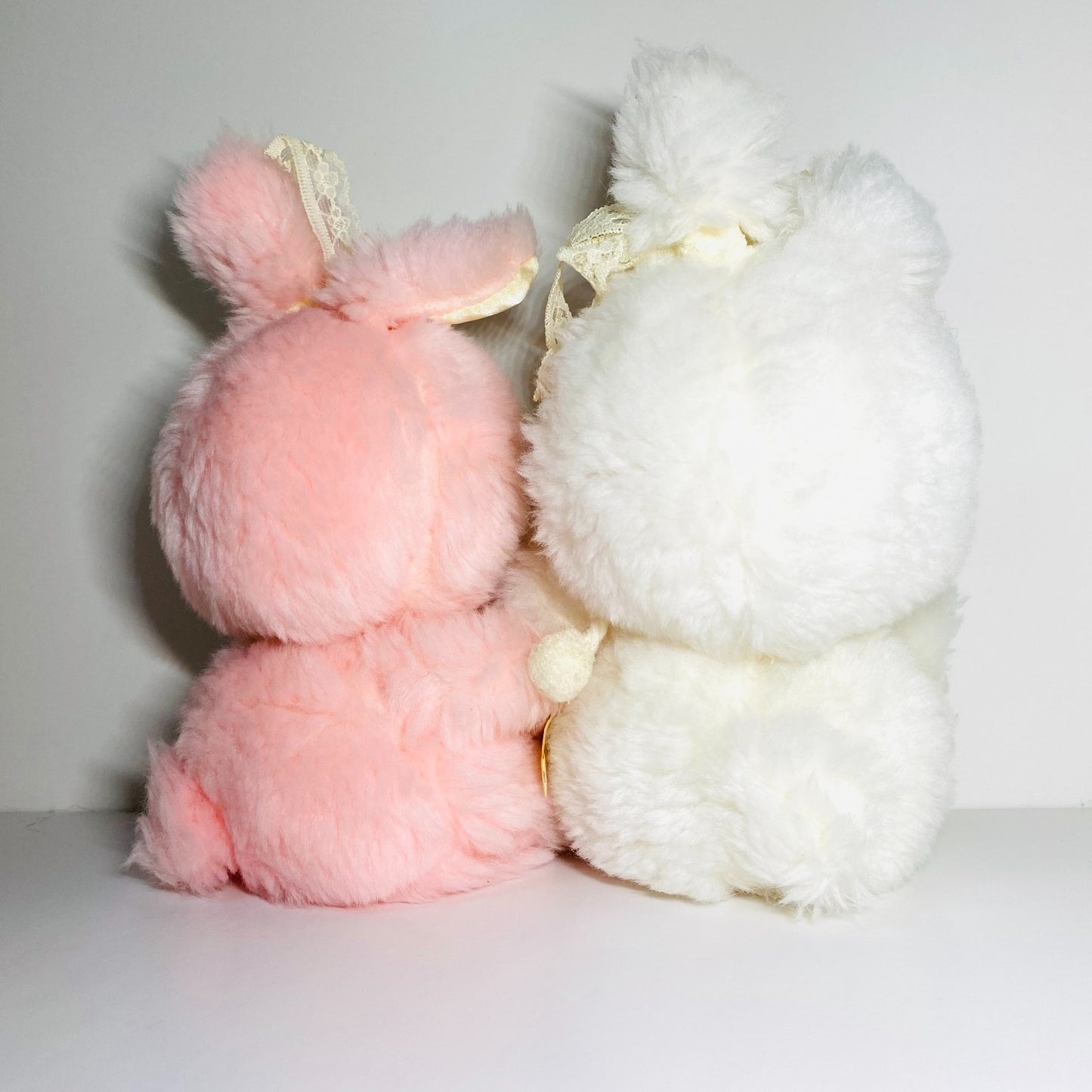 Monchhichi S size Vintage honey toys plush doll Rabbit pair Super Rare