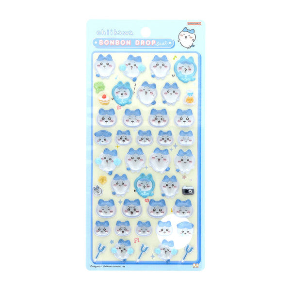 BonBon Drop Seal Sticker Chiikawa HACHIWARE NEW Super Rare Blue from Japan