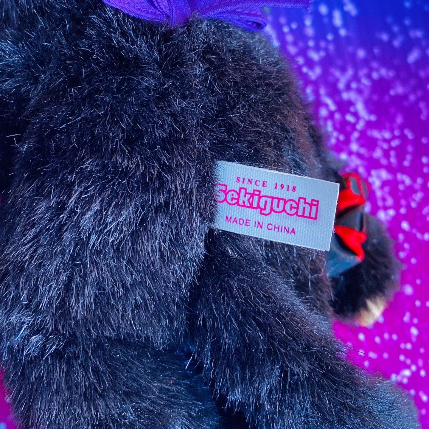 Monchhichi S size Otonalab X Monchhichi collaboration Keychain black Super Rare