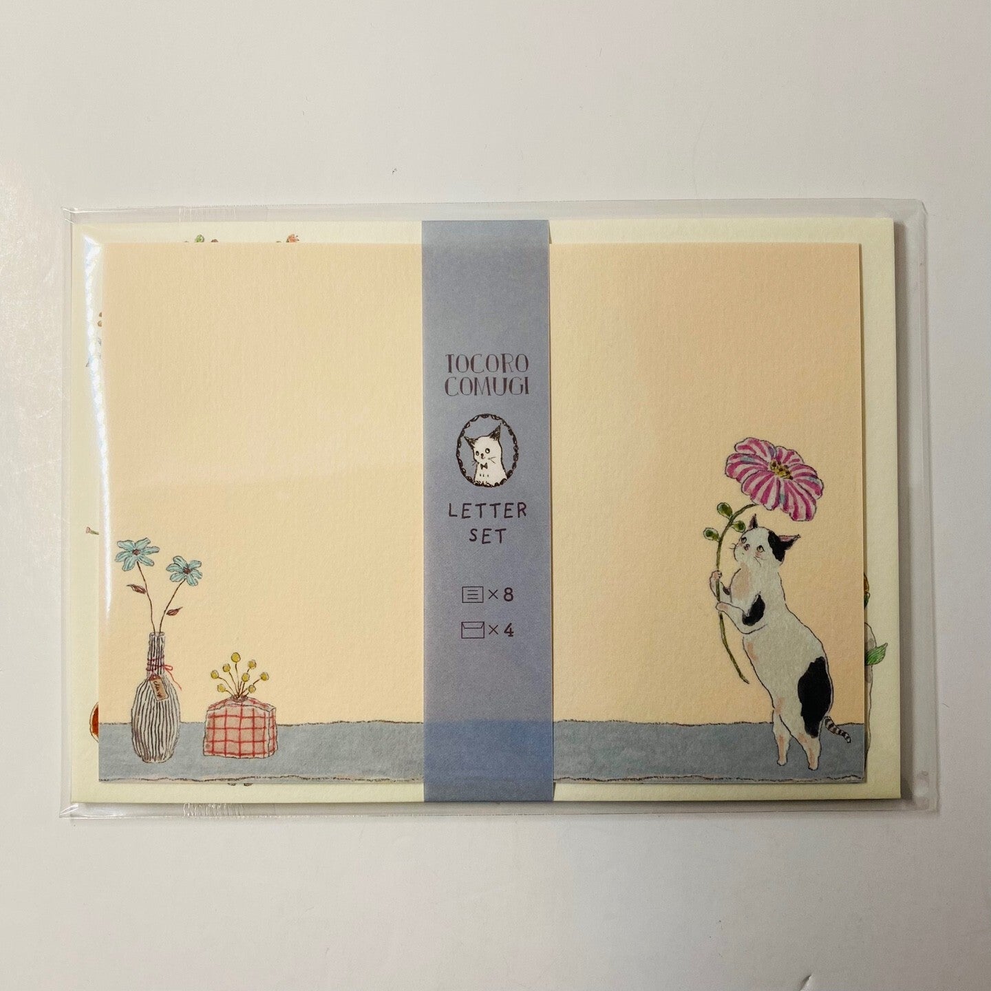 Tocorocomugi Letter set Cat Design paper letter