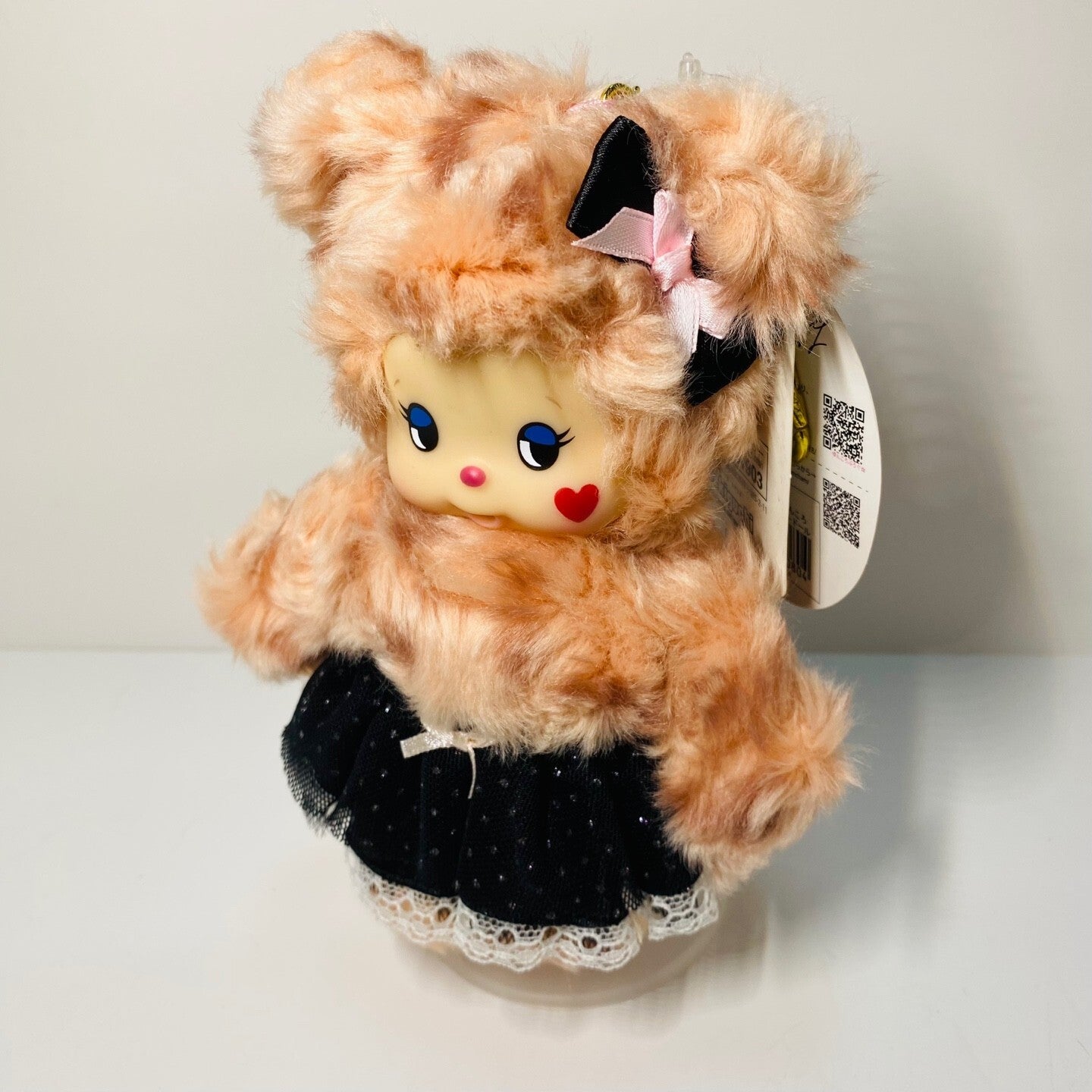 Monchhichi S size Cham Cham Bear plush doll Sekiguchi Super Rare NEW