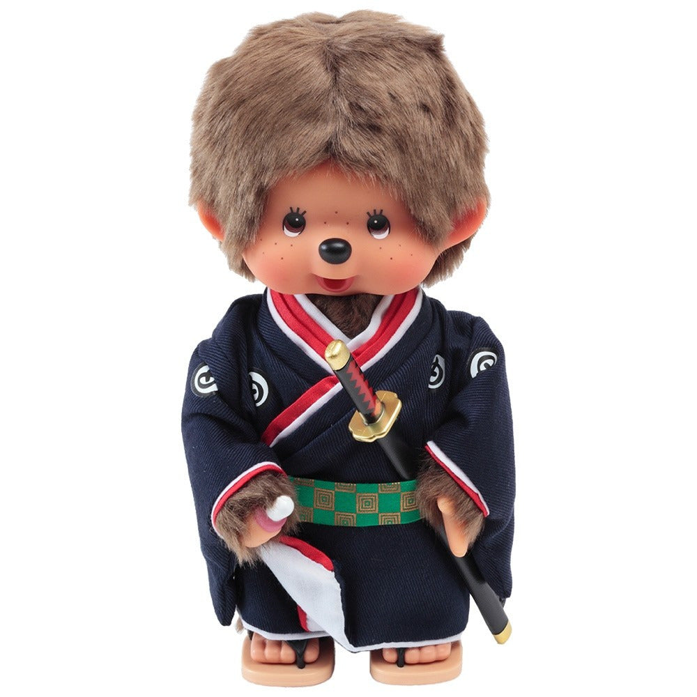 Monchhichi S size Samurai limited edition Kawaii monkey doll rare