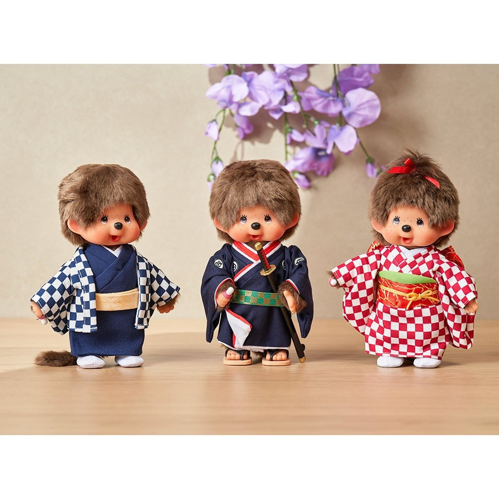 Monchhichi S size Samurai limited edition Kawaii monkey doll rare
