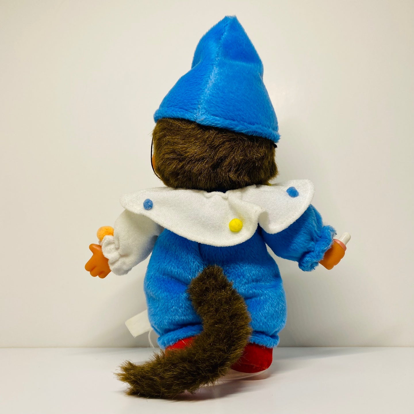 Monchhichi S size Pierrot Vintage 1980s~ Super Rare Pre-owned