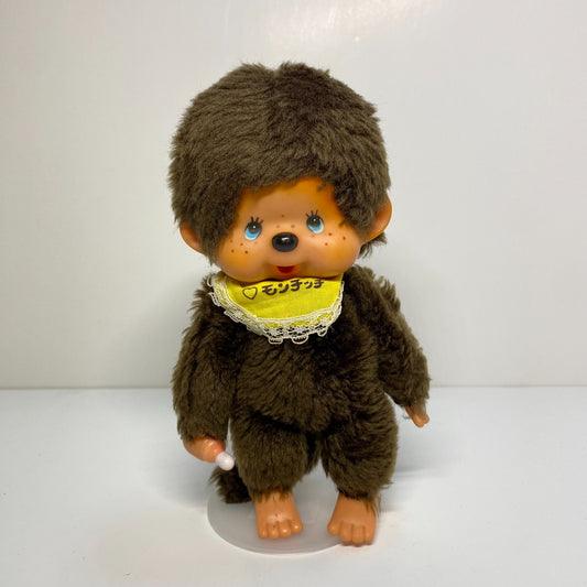 Monchhichi S size Vintage 1st Gen Blue eyes plush from Sekiguchi Japan Rare #8