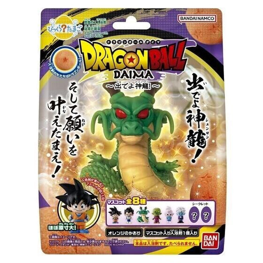Bath bomb Dragonball Orange scent 5 pieces in a set "Random Mascot Inside"