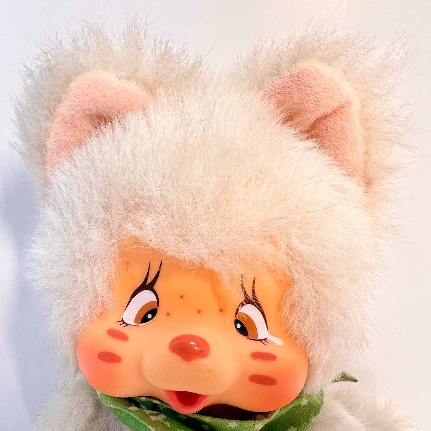Monchhichi Vintage S size Washino Nyamy cat plush doll Super Rare from Jap # 46