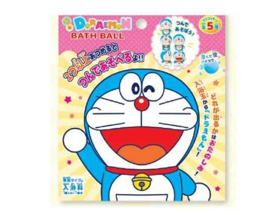 Doraemon Bath bomb 5 pieces in a set "Hidden Mascots inside"