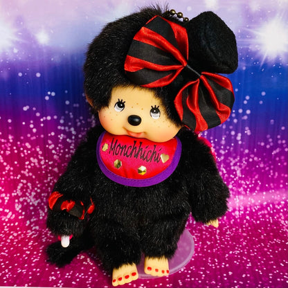 Monchhichi S size Otonalab X Monchhichi collaboration Keychain black Super Rare