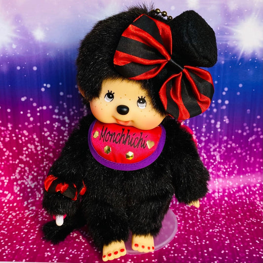 Monchhichi S size Otonalab X Monchhichi collaboration Keychain black Super Rare