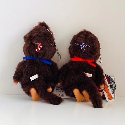 Monchhichi Keychain Asakusa Limited Edition pair SS size plush monkey doll