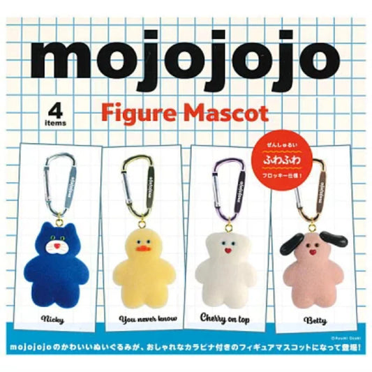 mojojojo mascot Capsul Toy gatch 4 kinds complete set from Japan