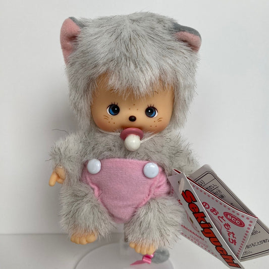Monchhichi S size Bebichhichi Friend Cat Nyamu plush doll Super Rare