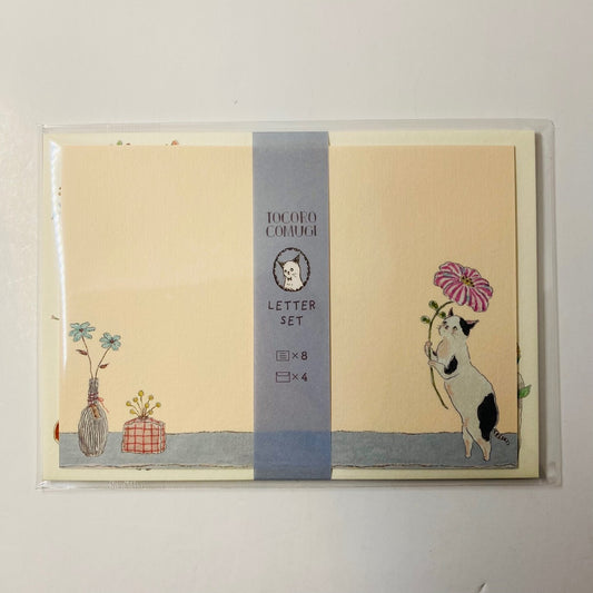 Tocorocomugi Letter set Cat Design paper letter