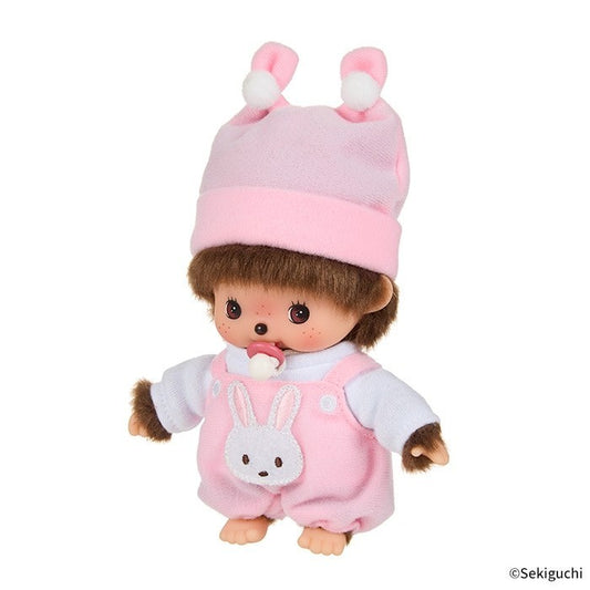 Monchhichi Bebichhichi S size Pink Dress Type Rabbit Revival Edition New