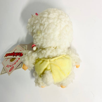 Monchhichi S size Bebichhichi friend lamb plush doll thumb sucker Super Rare
