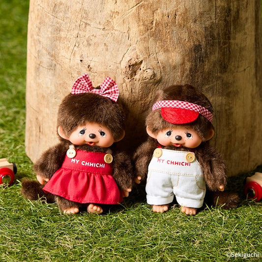 Monchhichi S size Mychhichi Revival pair plush monkey doll