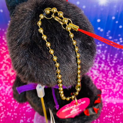Monchhichi S size Otonalab X Monchhichi collaboration Keychain black Super Rare